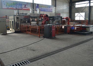 Biodegradable Paper Pulp Moulding Machine Paper Tableware Machine 10 * 7 * 4m